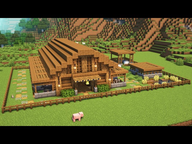 Minecraft: Build a Barn For Animals