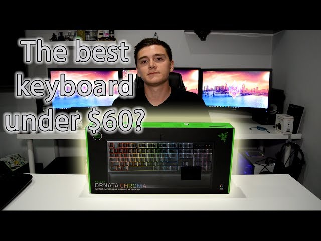 Amazing $60 keyboard! Razer Ornata Chroma Review!