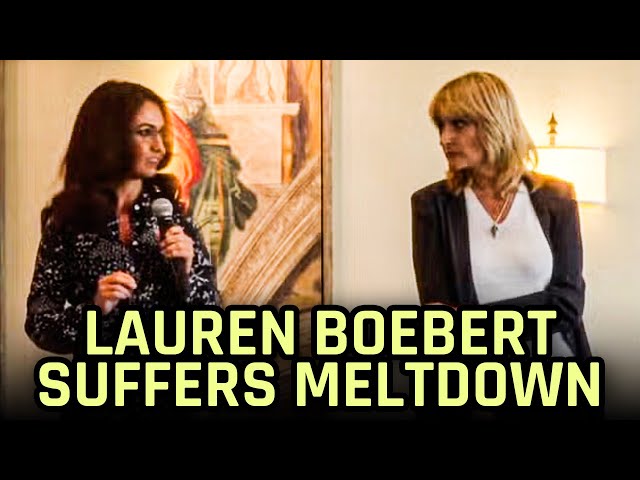 Lauren Boebert Suffers Serious Meltdown During Debate