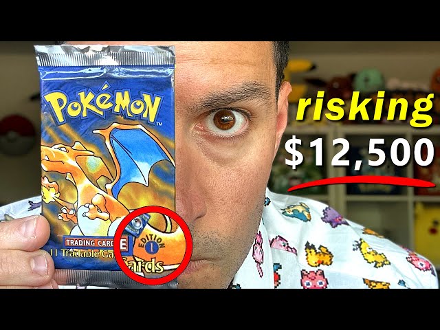 I Opened The Rarest Pokemon Pack In The World
