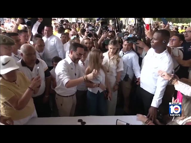 Pro-Trump candidate pulls ahead in Colombia presidential vote as ruling party sows doubt in results