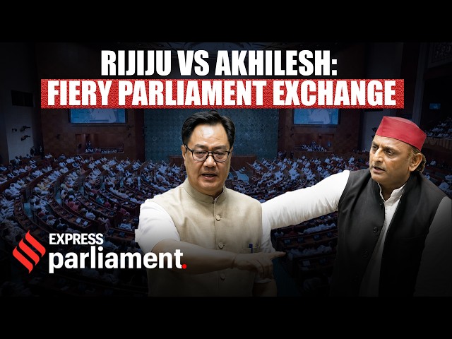 Rijiju vs Akhilesh: Parliament Sees Heated Clash Over Student Protests