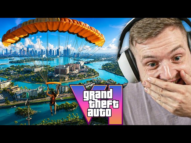 😍😱How INSANE is this FIRST GTA 6 GAMEPLAY! - Trymacs REACTION