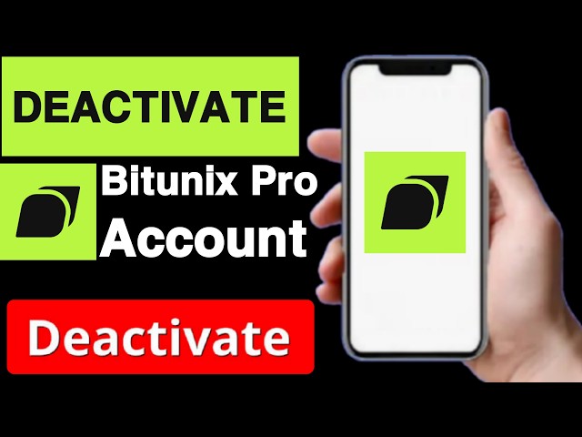 How to deactivate bitunix pro account||Deactivate bitunix pro account||Unique tech 55