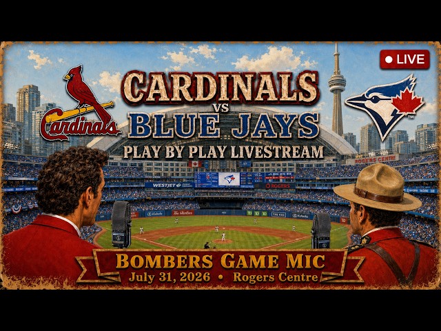 🔴 LIVE Cardinals vs. Blue Jays CARDS GO NORTH OF BORDER! - Play by Play & Reaction | Game 112 of 162