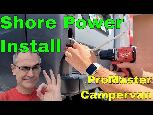 Shore Power Install - Ram CamperVan