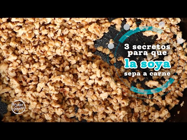 🗯️ 3 SECRETS to make SOY taste like MEAT | Eat Vegan