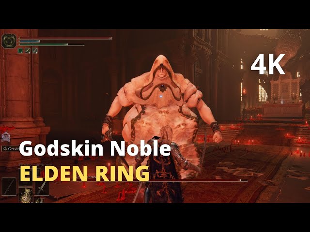 Godskin Noble - Melee Only - Elden Ring - 4K PS5