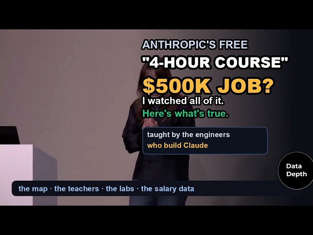 Anthropic's Free "4-Hour Course": What It Actually Is, Who Teaches It, and What It's Really Worth