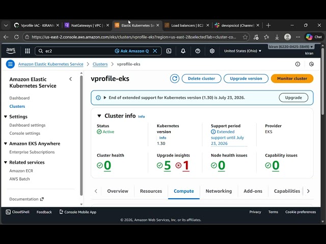 Terraform (IAC) EKS in private VPC