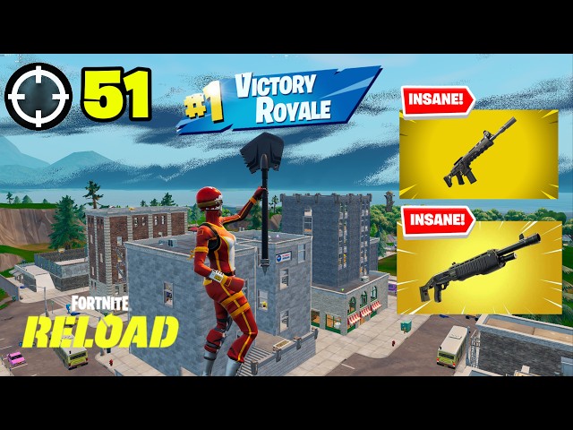 51 Elimination Solos "RELOAD” Gameplay Wins (Fortnite Chapter 7 PS5 Controller)