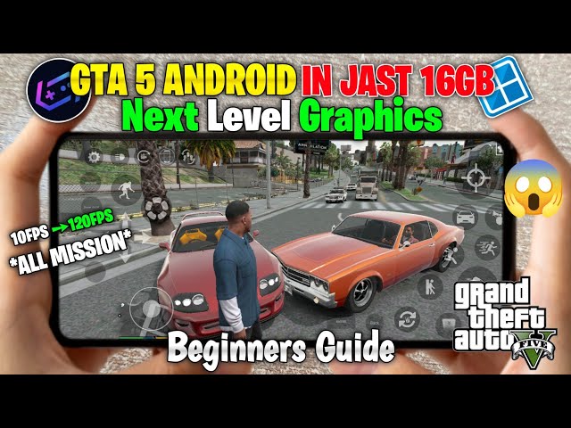 GTA5 Lite 16GB - NEXT LEVEL GRAPHICS MOD🔥 | Winlator V2.7.2 Full Setup & Smooth Gameplay Tutorial