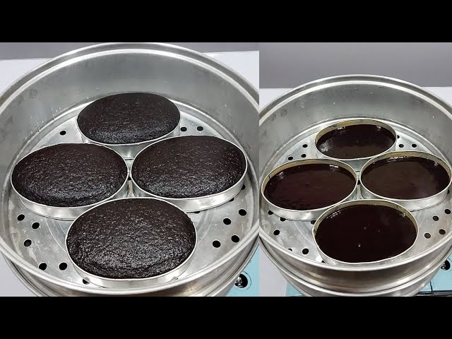 Steamed Chocolate Moist cake