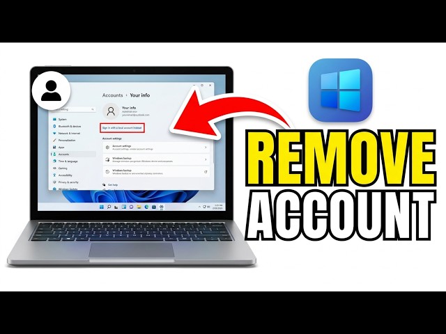 How to Remove Microsoft Account on Windows 11
