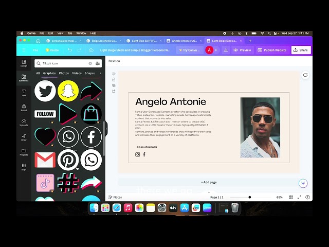 How to create your UGC Portfolio.
