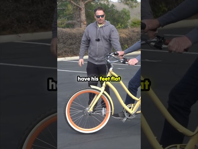 The E-Bike Secret for Riders Who Need to Touch the Ground! 🤯 Ground contact AND great leg extension