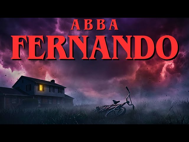 ABBA - Fernando (Lyrics & Visualizer) | Stranger Things Aesthetic - Retro Sci-Fi Visualizer