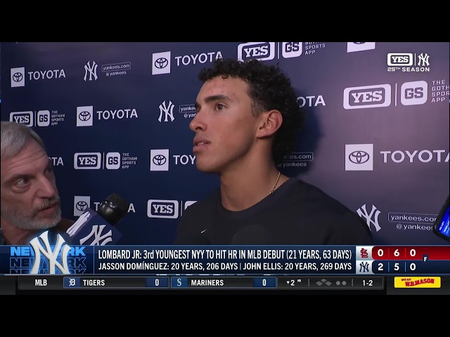 George Lombard Jr. on the electric atmosphere at Yankee Stadium