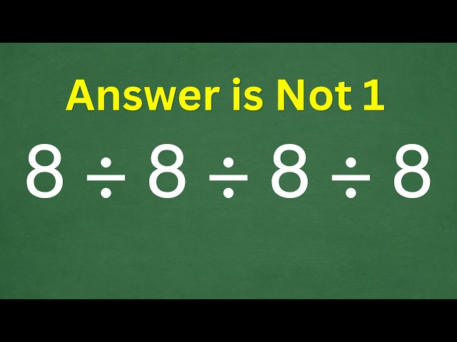 Most People Already Failed This, Can You Solve It?