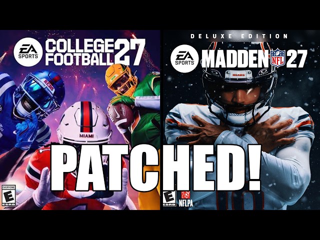 **MASSIVE** CFB 27 Patch and what it means for Madden 27