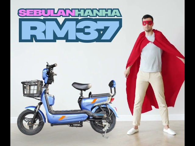 E-Bike sebulan hanya Rm37...Hanya di AZ E-Bike 018-2108944