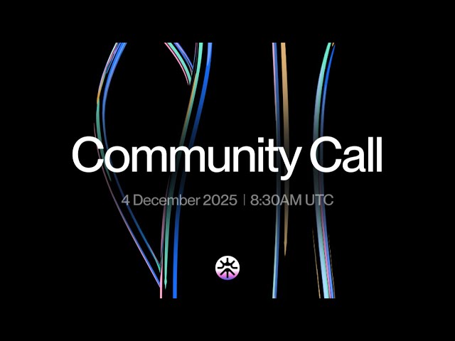December 2025 Community Call