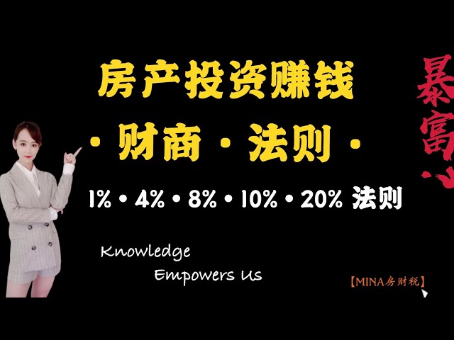 {Mina Realty Talk} EP 23 Golden Rules of Real Estate Investment | Financial Quotient Principles