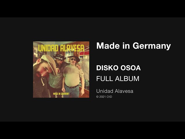 Unidad Alavesa - Made in Germany (2021) Disko osoa - Full album