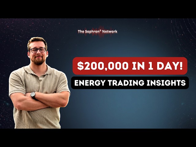 Maximillian Nölke – $200,000 In 1 Day, Energy Trading Insights