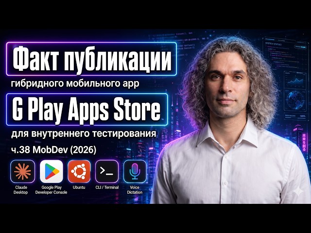 Факт публикации гибридного мобильного приложения Google Play Apps Store для внутреннего тестирования