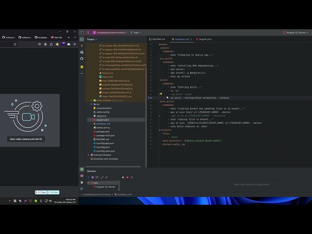 Deploy Angular Frontend Using buildspec.yml to AWS S3 with CodeBuild (CI/CD)