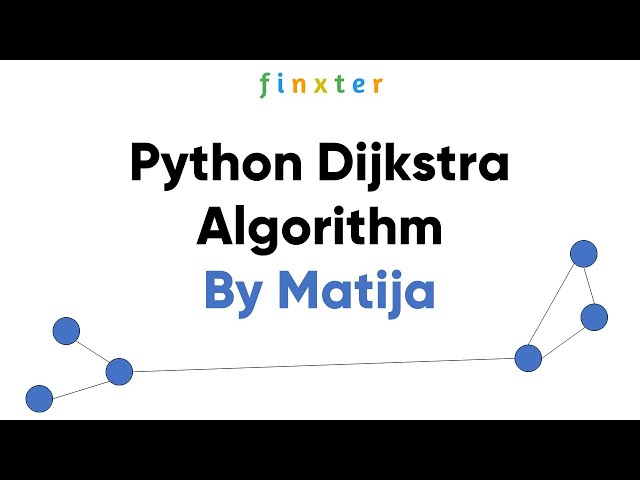 Python Dijkstra Algorithm