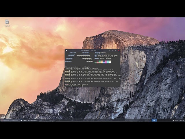 ArcoLinux : 989 calamares series : sending a log file to pastebin without browsers