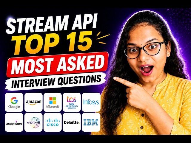 Do you Know how stream Api important in interview