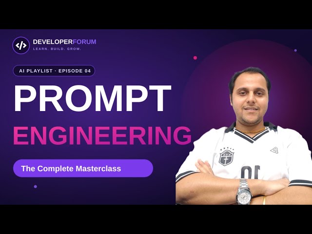Prompt Engineering Masterclass — Get Better Answers from Any AI