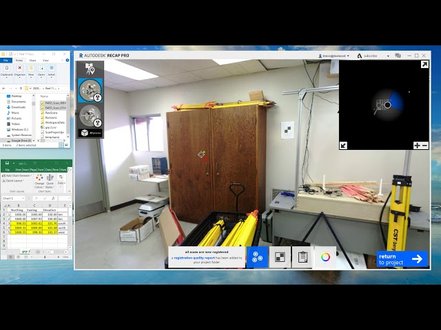 AutoDesk ReCAP - Register Point Clouds with Survey Control