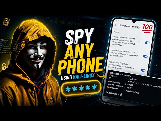 How To Get REMOTE ACCESS To Phones - Using AndroRAT12 