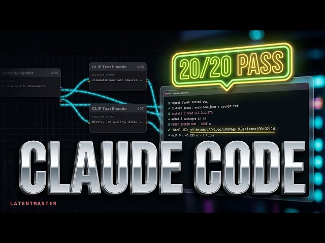 Can Claude Code Repair a Real ComfyUI Workflow?