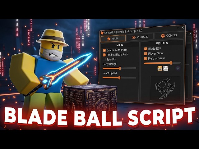Blade Ball Script 2026 | Free Undetected Aimbot ESP Wallhack PC