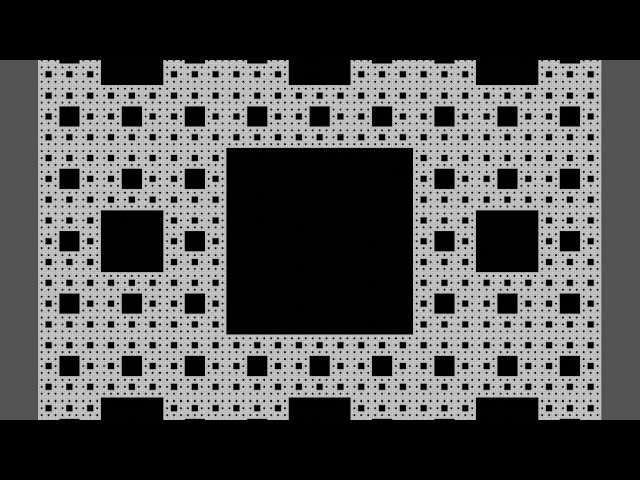 Fractals in blender made procedurally.