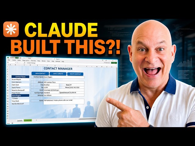 STOP Coding Excel Apps — I Can't Believe Claude Just Did This In Minutes!
