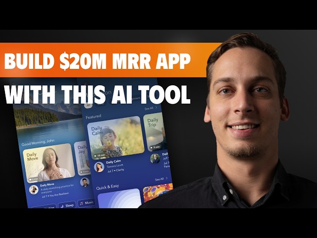 Building a $600M Mindfulness App with AI in 20 Minutes with VibeCode