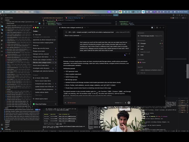 vibe coding an ai slop machine
