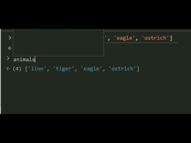 JavaScript array methods(to string())