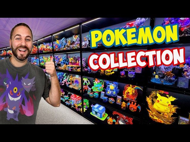 The HIDDEN Pokémon Collection I’ve Been Building for YEARS 🔥🎴✨ 2025 Room Tour!!