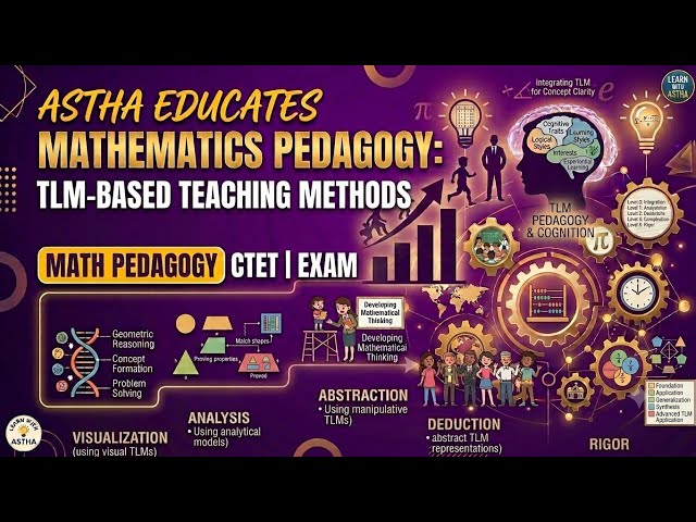 Teaching learning material CTET Pedagogy 