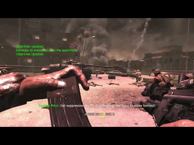 CoD4 MW (2007): Return to Alpha - The Bog