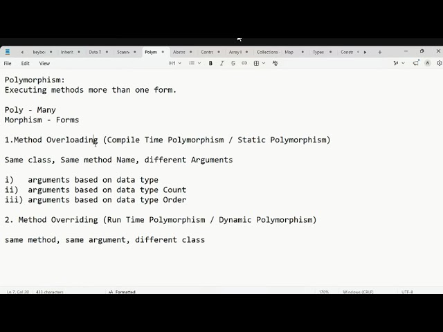 polymorphism