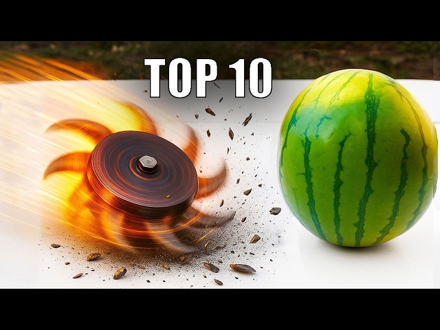 10KG BRUTAL BEYBLADE - TOP 10 KILLS- CRUNCHY THINGS MOMENTS