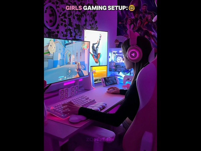 How is the best gaming setup 😂💀